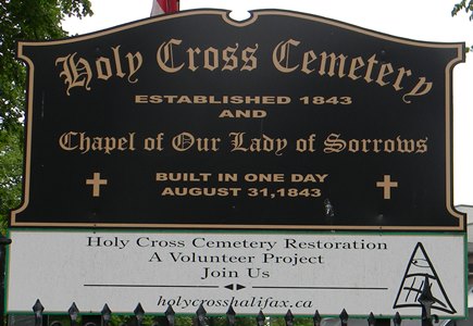 Holy Cross Sign 2web