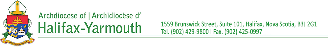 LetterHead banner with NEWaddress NewFax 2019 Green