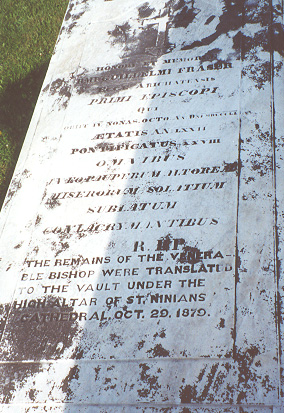 Monument to Bishop Fraser St Ninians Cemetery