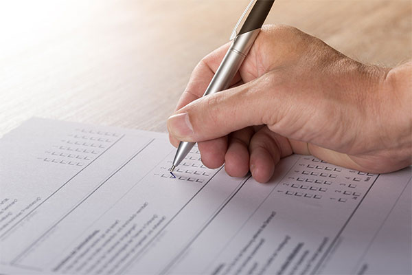 Fill out form