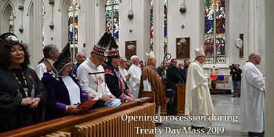 Opening procession during Treaty Day Mass 2019 200x400 